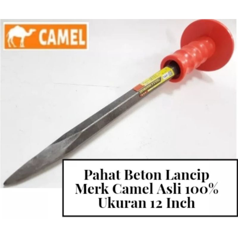 PAHAT BETON LANCIP CAMEL 12 INCH - PAHAT BOBOK - PAHAT BETON TOPi BAJA - GAGANG BULAT