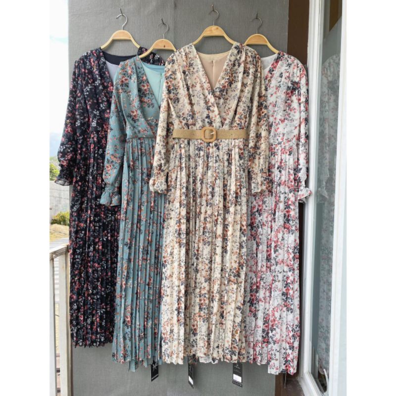 sherly maxi by yuna, yuna dress, gamis import premium, gamis bangkok, dress prisket bkk