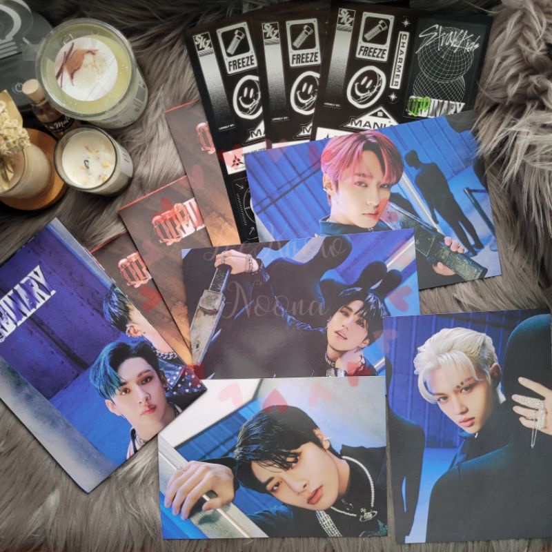 Stray Kids Poster Sticker Minpos Oddinary Reguler Jewel