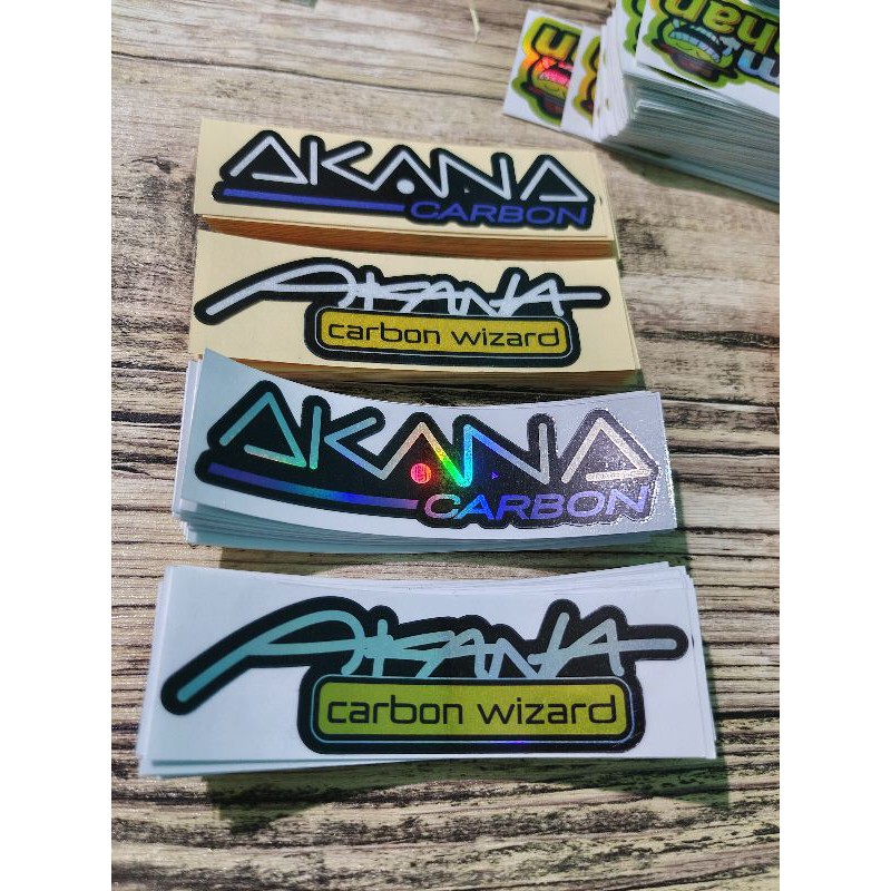 STICKER AKANA CARBON PRINCUTT