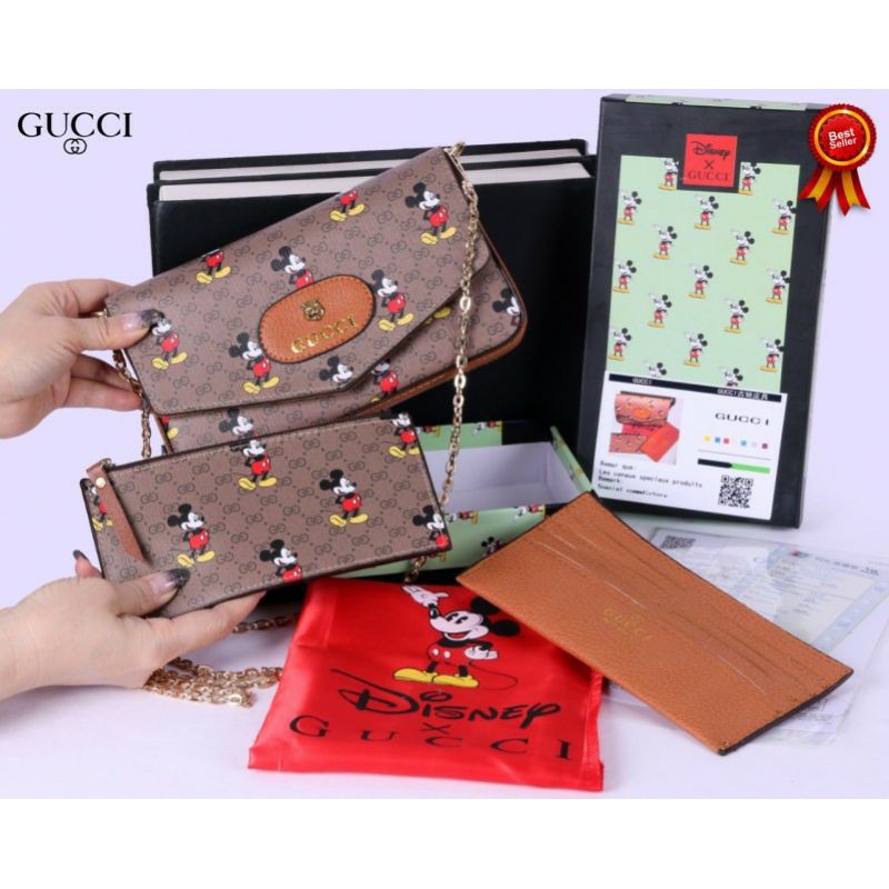 slingbag gucci x mickey