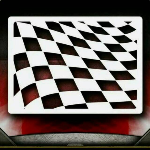 

Stencil bendera race