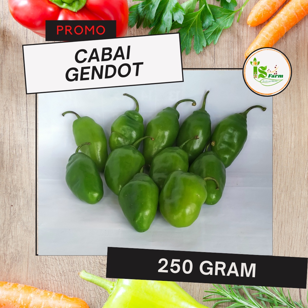 

Cabai Gendot / Cabe Gendot 250 gram