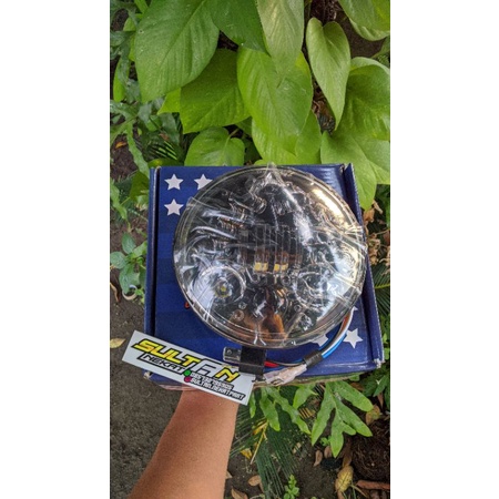 Lampu Daymaker 16led 75Watt 5,75inch iron eagle