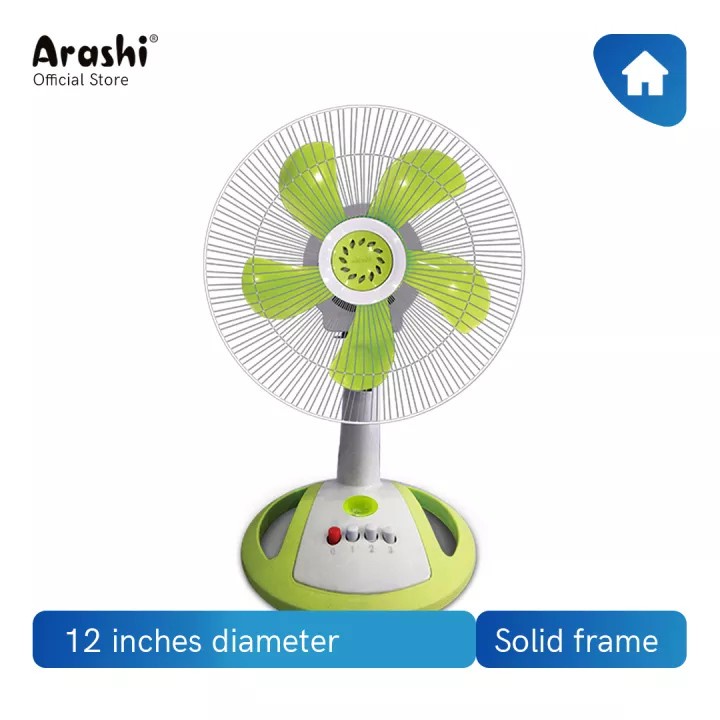 ARASHI Kipas Angin Meja / Dinding 12&quot; GENERAL DUO AR 138