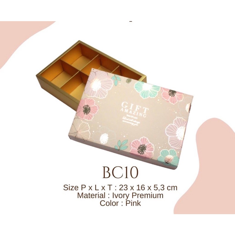 

(1pc) Box premium sekat 6 #BC10