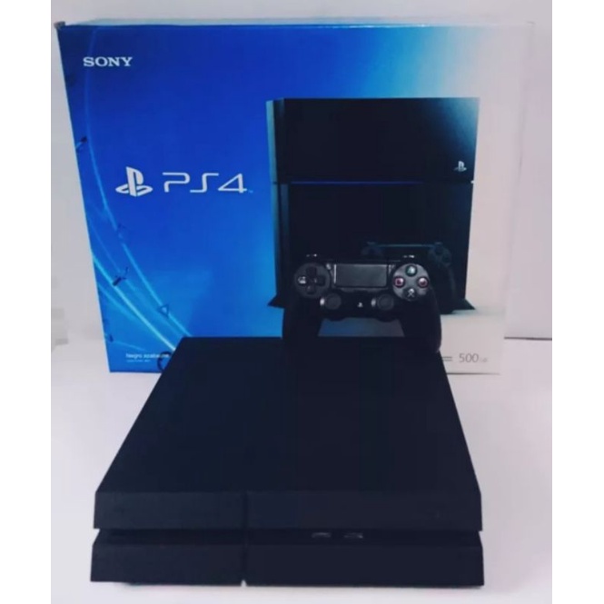 PS4 Fat CUH- 1200a HDD 500GB bekas bonus game digital