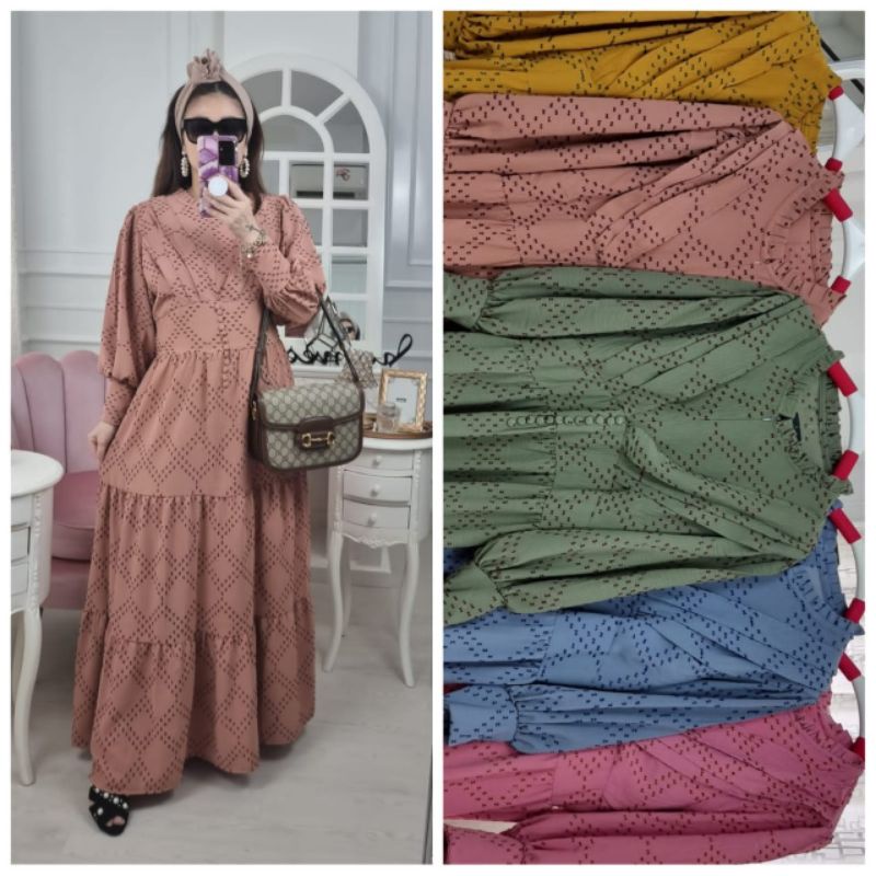 Gamis Lesti Rubi Ori Meijiwang