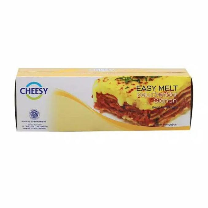 

(BISA COD) keju cheesy easy melt 2 kg/keju cheddar olahan CUCI GUDANG Kode 1384