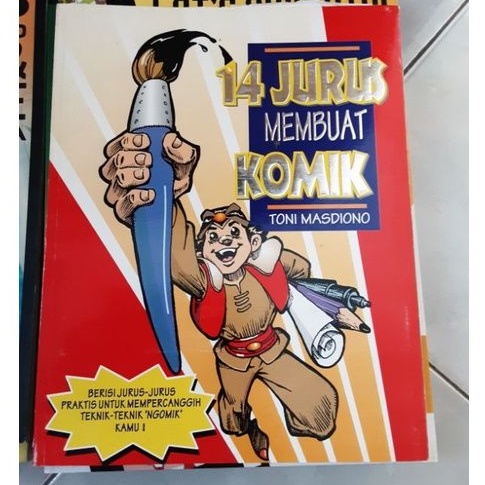 Buku 14 Jurus Membuat KOMIK TONI MASDIONO