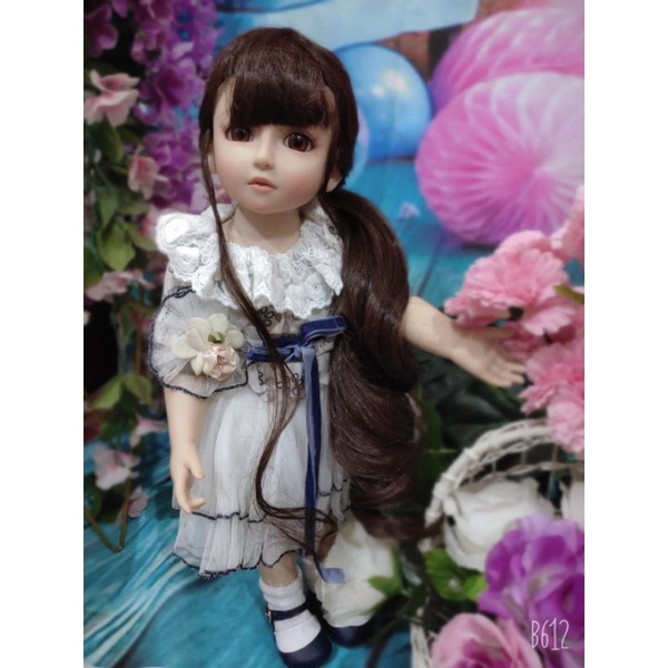 Boneka BJD Jumbo 45cm Cantik Premium dengan akta lahir