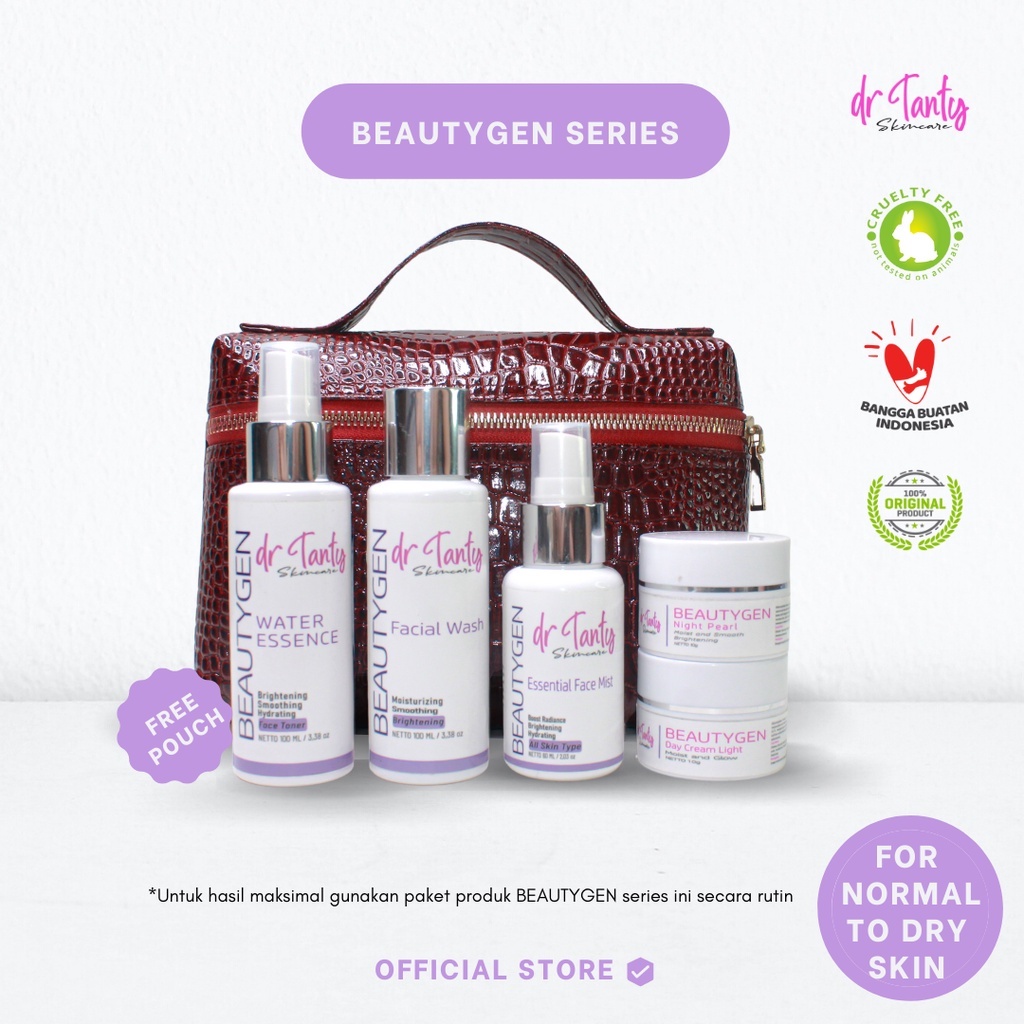 Paket dr Tanty Skincare Utk kulit yg kusam / kasar
