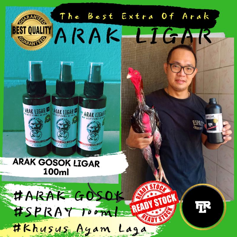 ARAK GOSOK ARAK LIGAR KHUSUS AYAM SPRAY 100ml