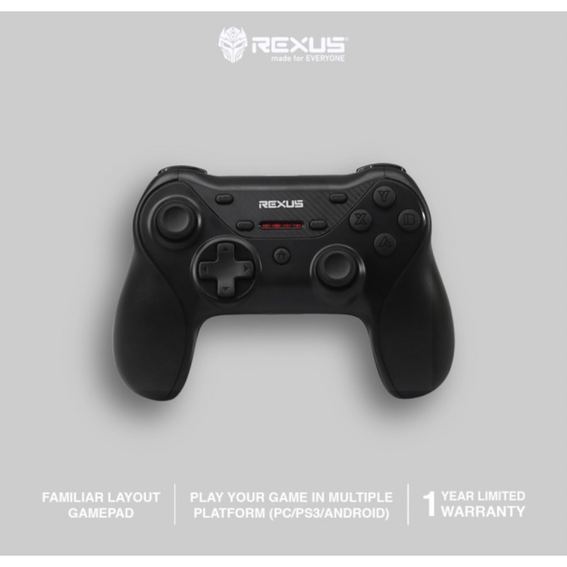 Rexus Gladius GX200 - Wireless Controller - HITAM