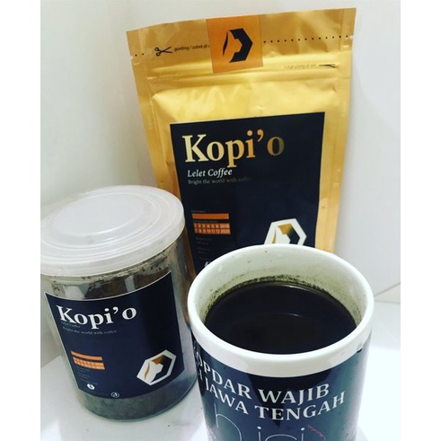 KOPI LELET KHAS LASEM REMBANG KOPI’O KOPI LELET 150 GRAM