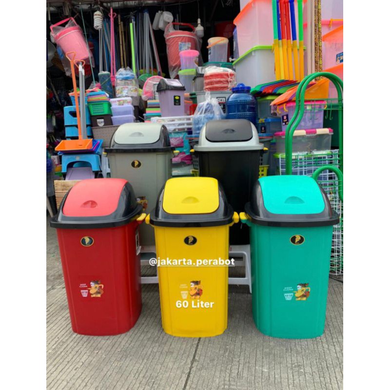 Tempat Sampah Taiwan 60 Liter