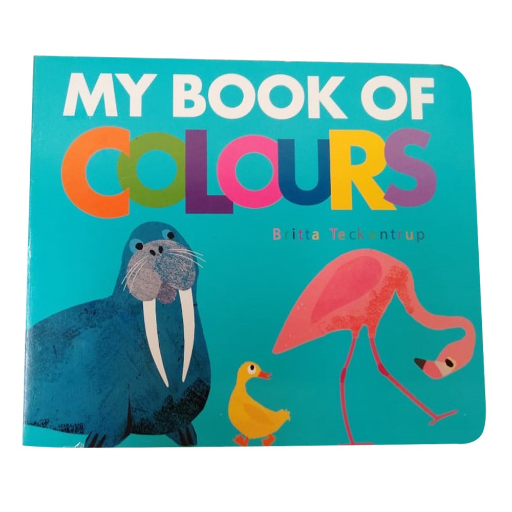 My Book Of COLOURS colour buku warna bayi bbw Britta Teckentrup