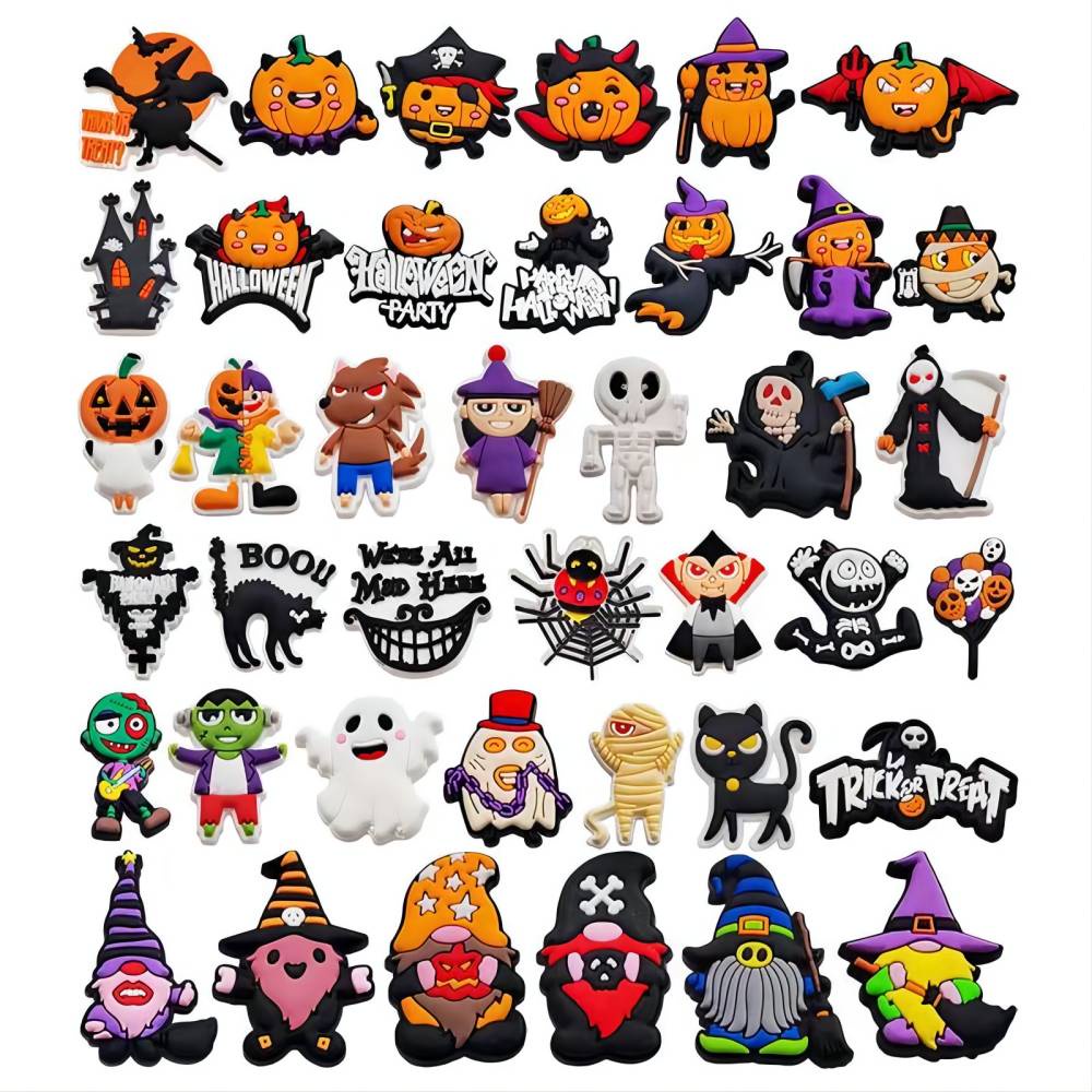 Gesper Sepatu Bentuk Bulan Sabit Untuk Halloween charms