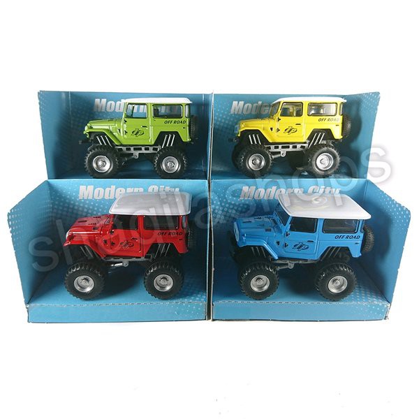 D 1      Miniatur Diecast Toyota Hardtop Land Cruiser FJ40 Modern City Shimura