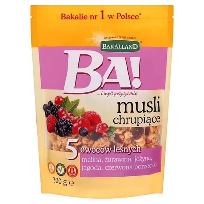 

BA! CRUNCH MUESLI 5 FOREST FRUIT
