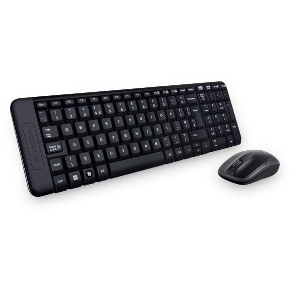 Logitech Wireless Combo Keyboard + Mouse MK220 MK 220 Garansi Resmi