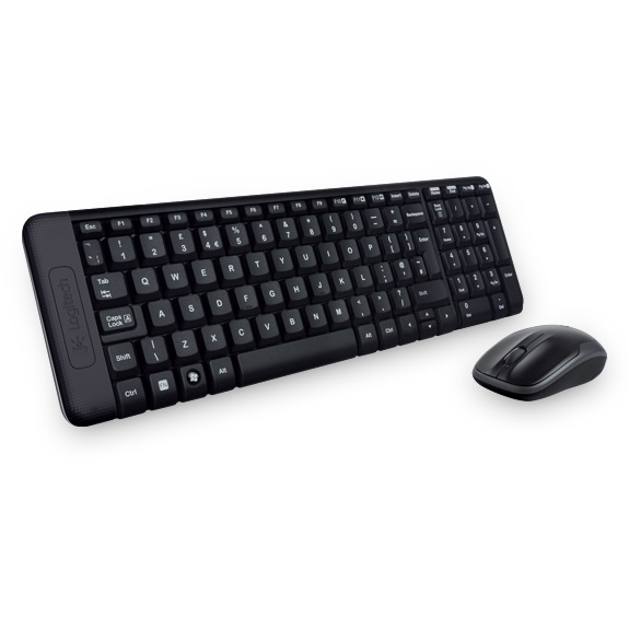 Logitech Wireless Combo Keyboard + Mouse MK220 MK 220 Garansi Resmi