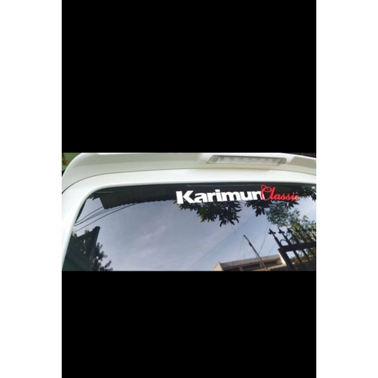 Sticker karimun Classic