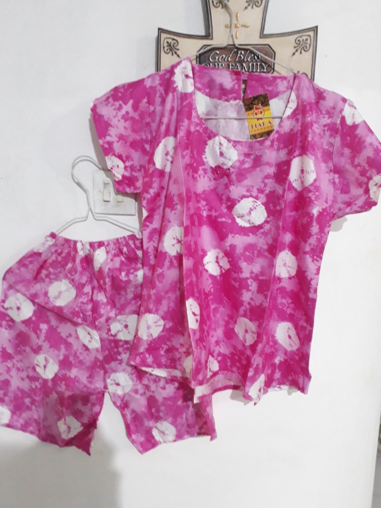 Setelan Piyama Batik Anak Atasan Dan Bawahan Murah