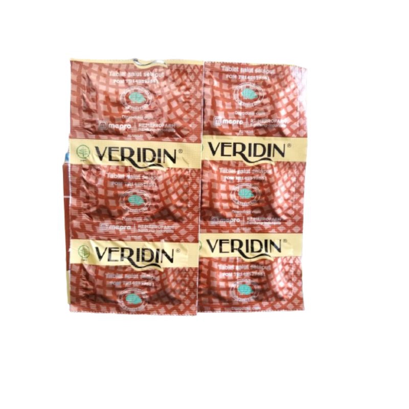 VERIDIN TABLET STRIP