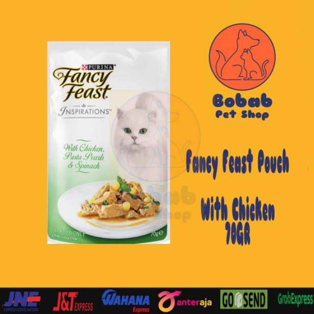 FANCY FEAST CAT WET FOOD POUCH 70GR
