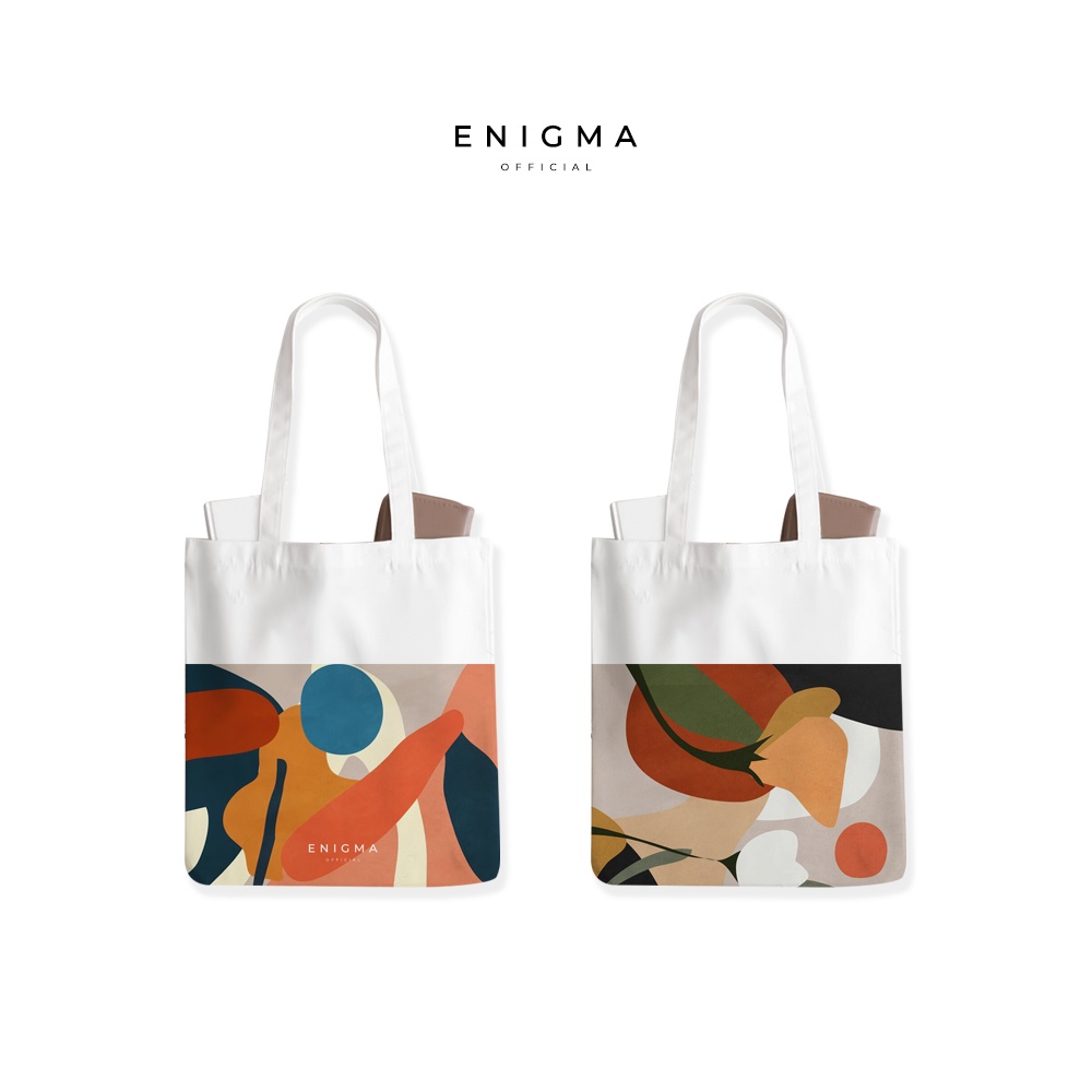 TERBARU TOTEBAG KANVAS AESTHETICS ORIGINAL ENIGMA OFFICIAL TOTEBAG WANITA TAS TOTE BAG