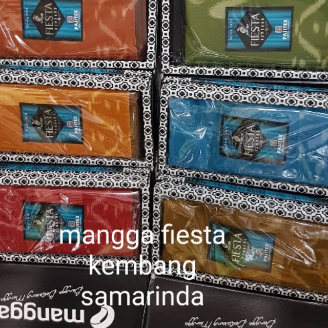 Sarung mangga fiesta kembang motif samarinda