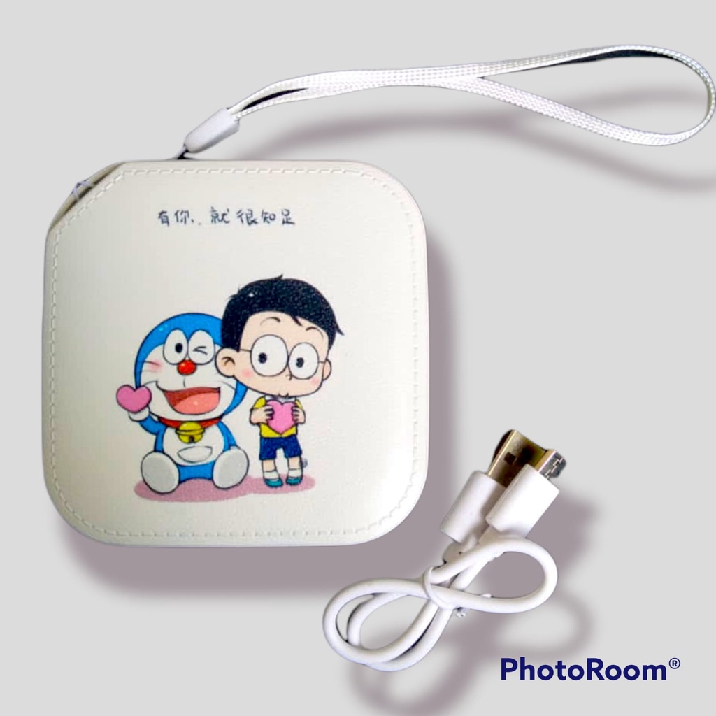 [DORAEMON&amp;NOBITA]NEW POWERBANK MOTIF 10000MAH MOTIF KARAKTER KARTUN