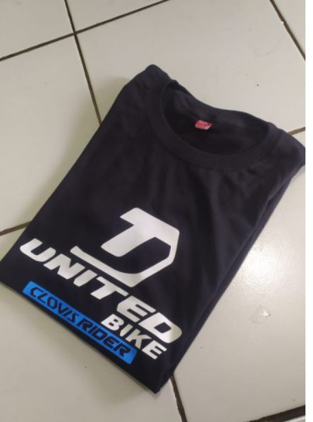 BAJU TSHIRT CLOVIS RIDER// KAOS BERSEPEDA / BAJU SEPEDA UNITED CLOVIS