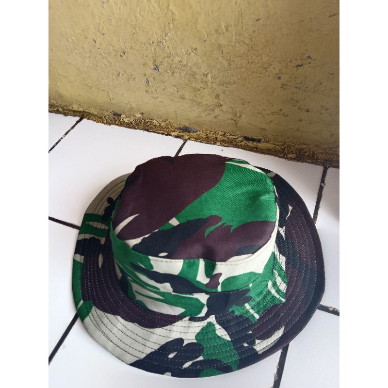 TOPI LORENG RIMBA ANAK / TOPI ANAK / TOPI RIMBA ANAK