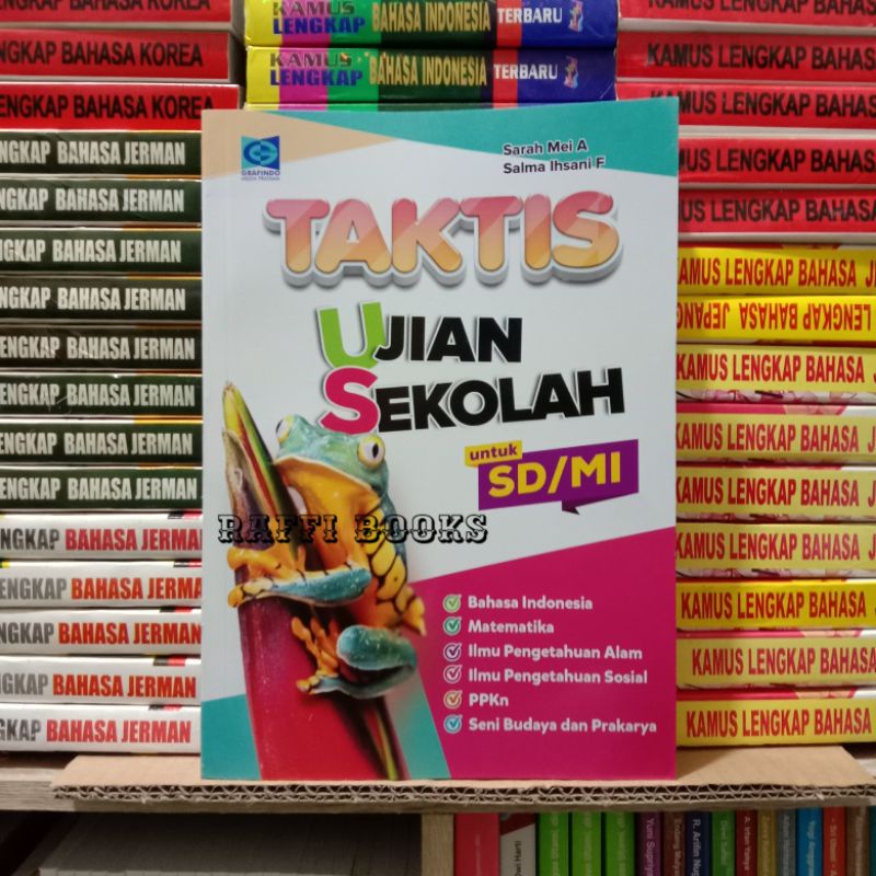 Buku Soal Taktis Ujian Sekolah SD/Mi Grafindo - Taktis US SD