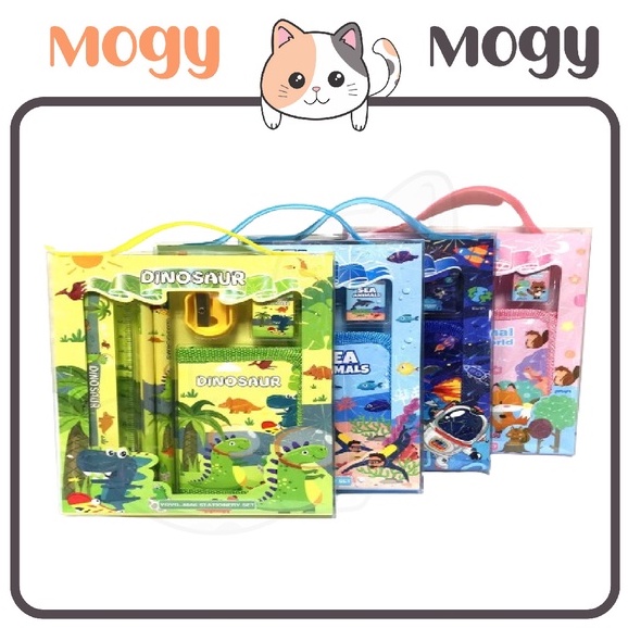 MOGYMOGY 2011_STATIONARY_SET Kotak Pensil Anak Set Stationery Alat Tulis Kotak Pensil Karakter