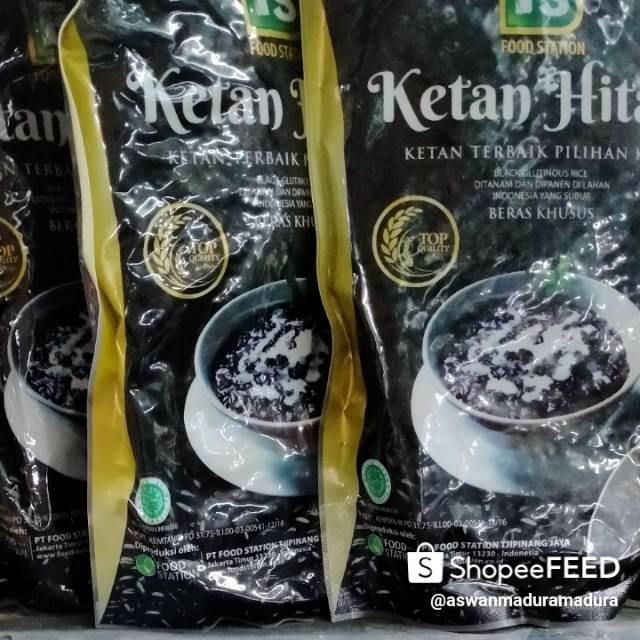 

Ketan hitam asli