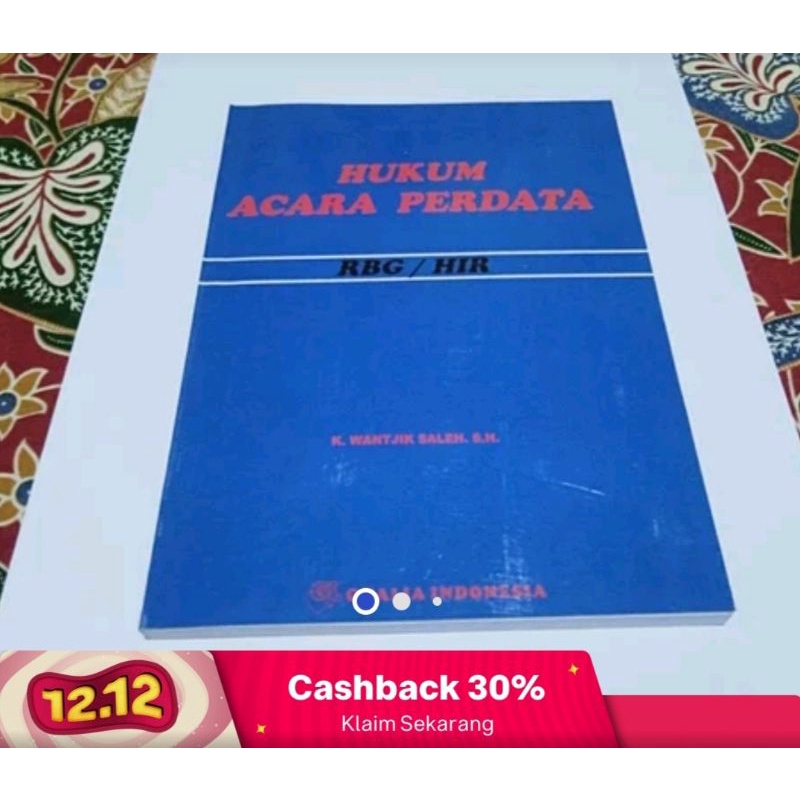 

Hukum acara perdata RBG