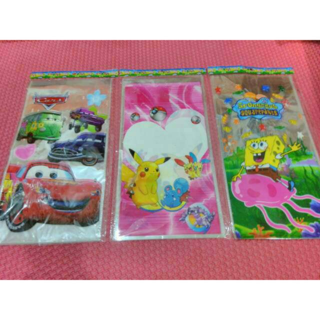 

Plastik ulang tahun/ kantong ultah/ plastik snack ulang tahun/ plastik souvenir