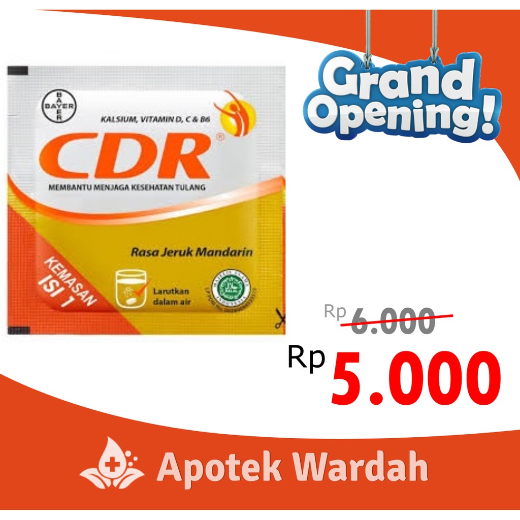 CDR Strip Isi 1 Tablet