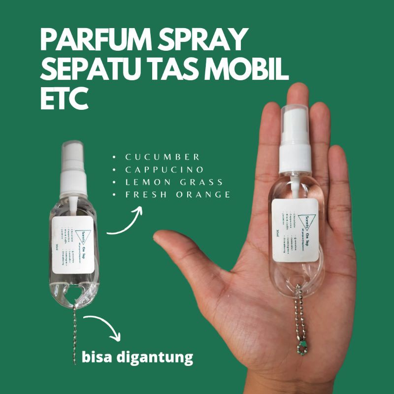 Scents On Top - Parfum Penghilang Bau Sepatu Tas Helm