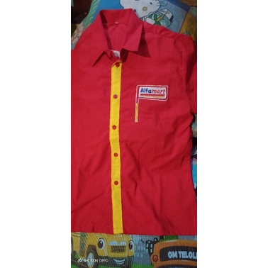 Baju seragam Alfamart Dewasa