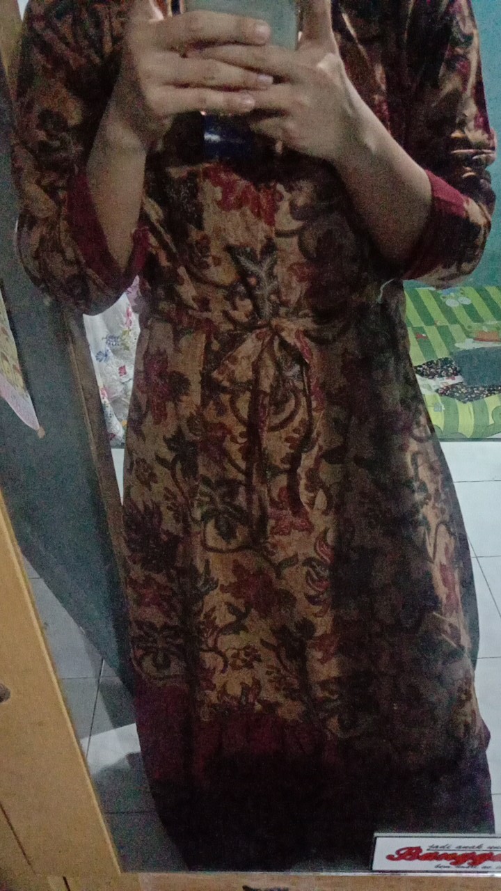 Gamis Batik Mamggar, Padi, Sekar Motif Terbaru Kualitas Original