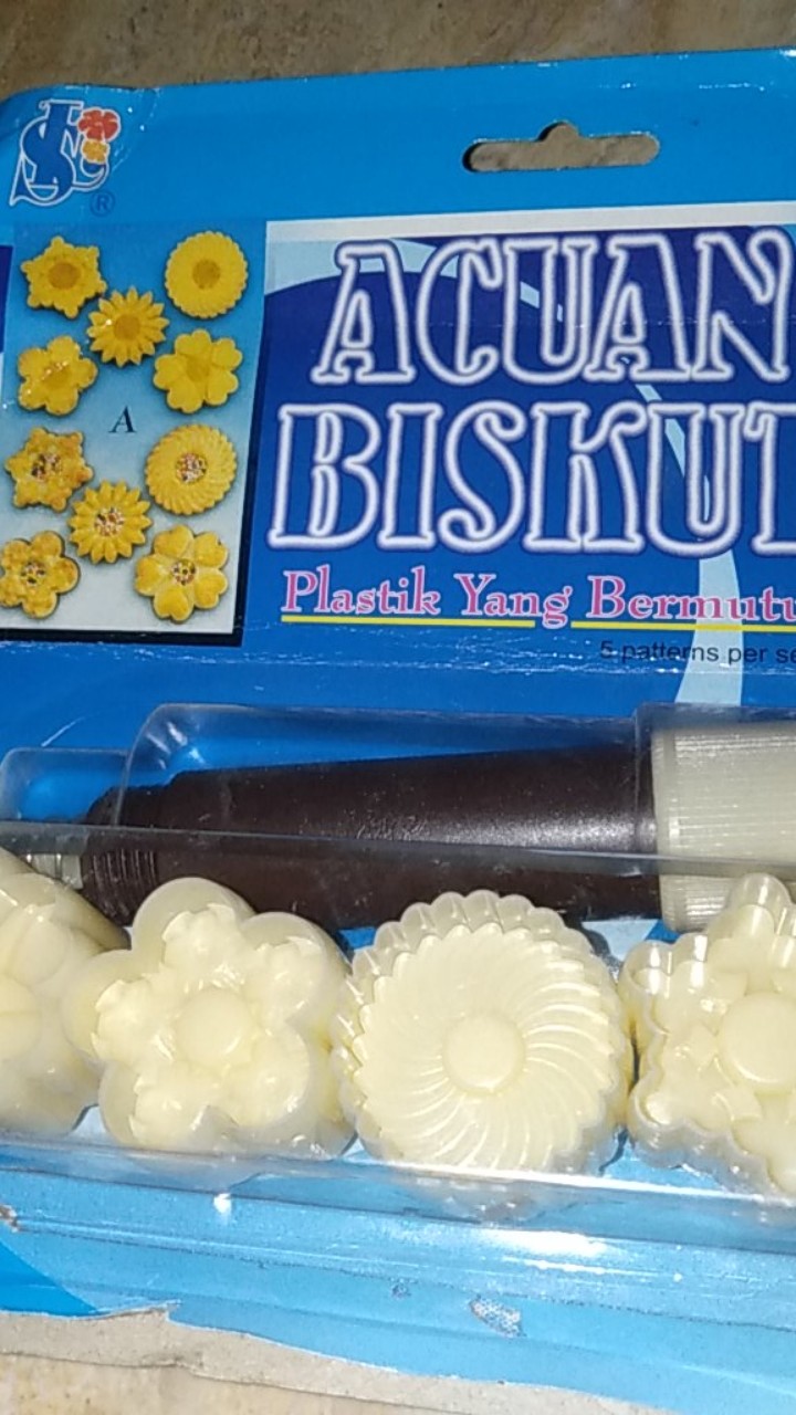 1set Cetakan Nastar/biscuit 5motif No.135