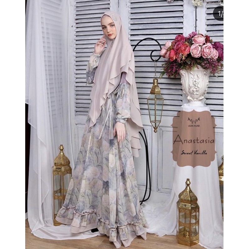 Syar'i Anastasia by Ulya hijab (PRELOVED)