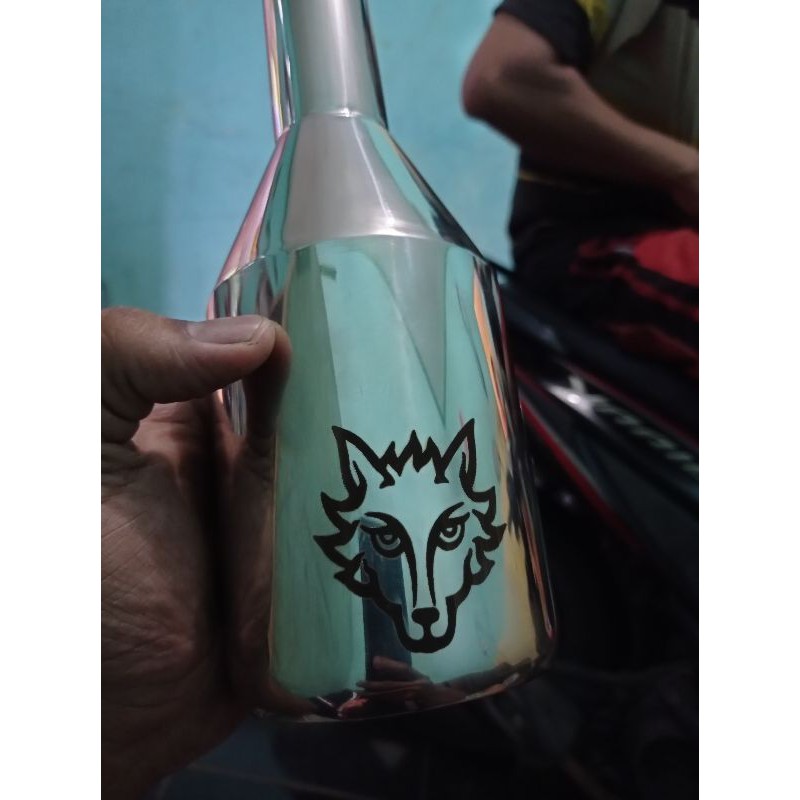 knalpot serigala mobil solar bensin