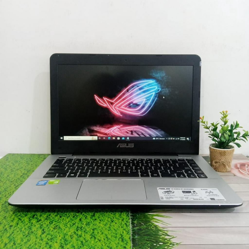 Laptop Desain Gaming Asus X455L Core i5 RAM 12GB SSD 256GB Nvidia 920M 2GB