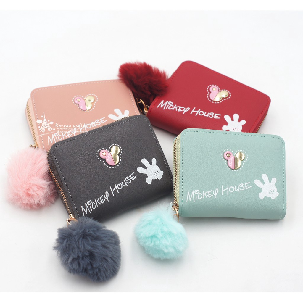 ♥TMALL88♥ DOMPET WANITA D25+POM2 KOREAN FASHION TRENDY FASHION WALLET