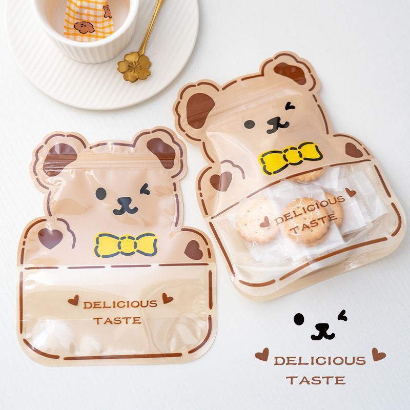 plastik teddy bear isi 5 pcs